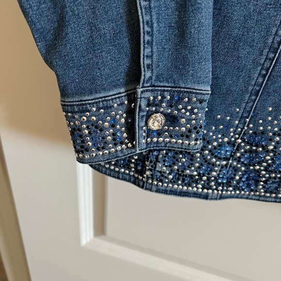 Sparkle denim jacket - Picture 4 of 4